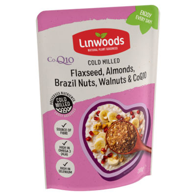 Cold Milled Flaxseed, Almonds, Brazil Nuts, Walnuts & CoQ10 200g thumbnail 4