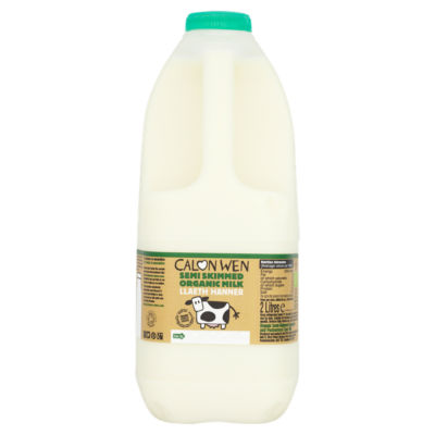 Semi Skimmed Organic Milk 4 Pints 2 Litres thumbnail 2