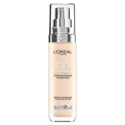 L'Oreal Paris Foundation True Match Liquid Foundation 1W Golden Ivory, HA Acid & SPF 16 30ml thumbnail 2