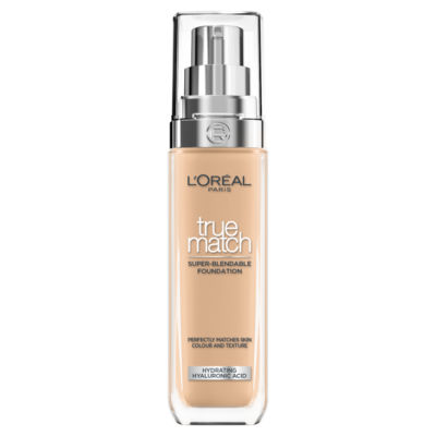 L'Oreal Paris Foundation True Match Liquid Foundation 5N Sand with Hyaluronic Acid & SPF 16 30ml thumbnail 2