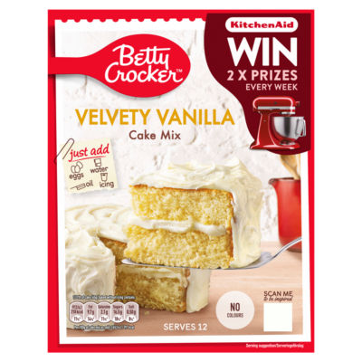 Velvety Vanilla Cake Mix 425g thumbnail 2