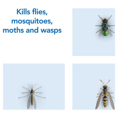 Rapid Action Wasp, Mosquito & Fly Killer Aerosol Spray 300ml thumbnail 4
