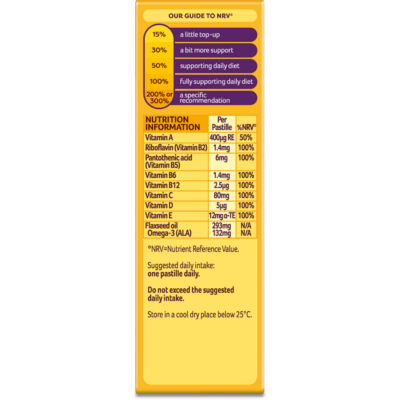 Omega-3 & Multivitamins Tropical Flavour 7-11 Years 30 Gummies thumbnail 4