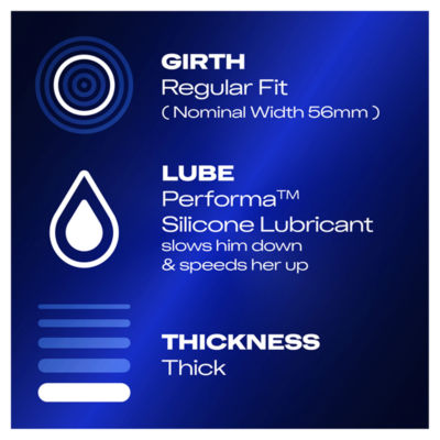 12 Regular Fit Mutual Climax Condoms thumbnail 4