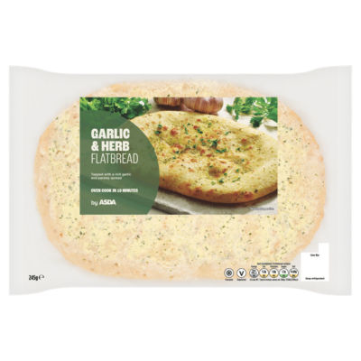 Garlic & Herb Flatbread 245g thumbnail 2