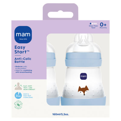 MAM Easy Start Anti-Colic 160ml Bottle - 2 Pack