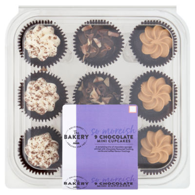9 Chocolate Mini Cupcakes thumbnail 2