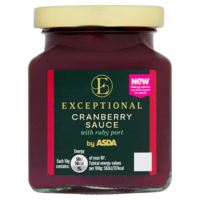 Exceptional by  Cranberry Sauce with Ruby Port 230g