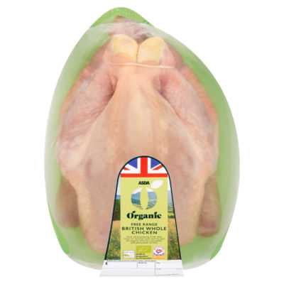 Free Range British Whole Chicken (typically 1.65KG)