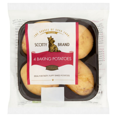 4 Baking Potatoes