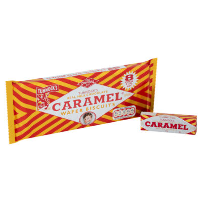 Tunnock's Milk Chocolate Caramel Wafer Biscuits