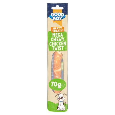 Meaty Treaty Mega Chewy Chicken Twist 70g thumbnail 2