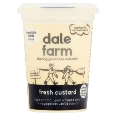 Fresh Vanilla Custard 500ml