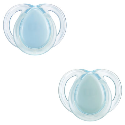 2x Nighttime Soothers with Steriliser Pod, Glow in the Dark, 0-6m thumbnail 3