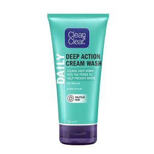 Clean & Clear Deep Action Oil Free Cream Face Wash