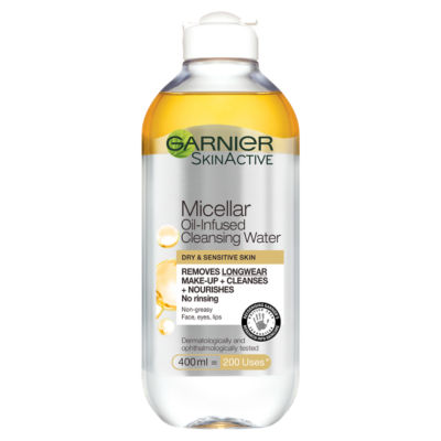 Micellar Water Oil Infused Facial Cleanser for Waterproof Makeup 400ml thumbnail 2