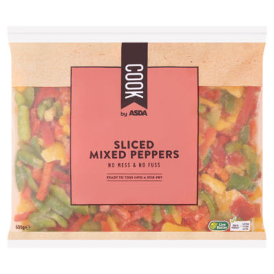 Cook Sliced Mixed Peppers 600g thumbnail 2