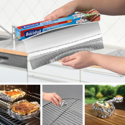 The Original Kitchen Foil with Easy-Cut System 30cm x 10m thumbnail 4