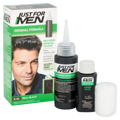 Original Formula H-55 Real Black Single Application Haircolour Kit thumbnail 3