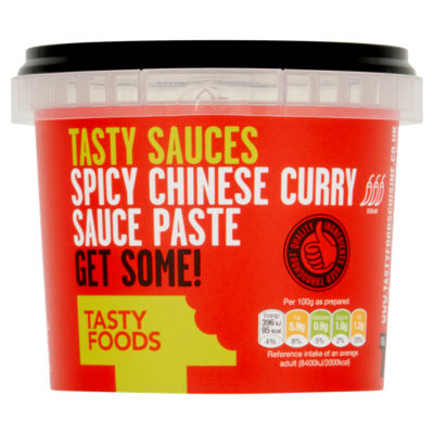 Tasty Sauces Spicy Chinese Curry Sauce Paste 325g thumbnail 2