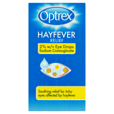 Hayfever Relief 2% w/v Eye Drops Sodium Cromoglicate 10ml thumbnail 2