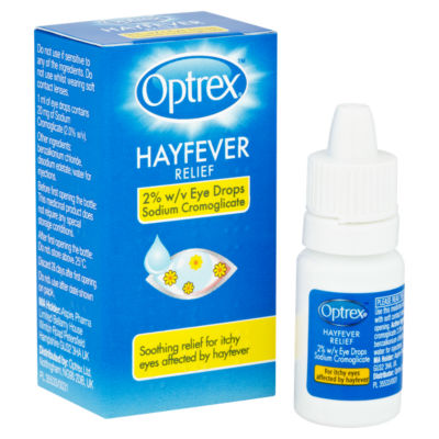 Hayfever Relief 2% w/v Eye Drops Sodium Cromoglicate 10ml thumbnail 3
