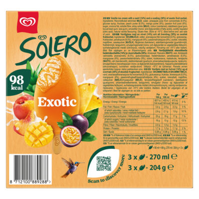 Exotic Ice Cream Sticks 3 x 90ml thumbnail 3