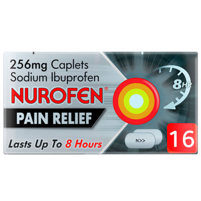 Pain Relief 256mg Caplets 16 Caplets thumbnail 2