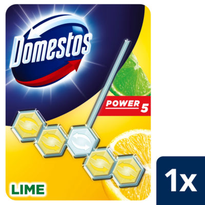 Power 5 Toilet Rim Block Lime each