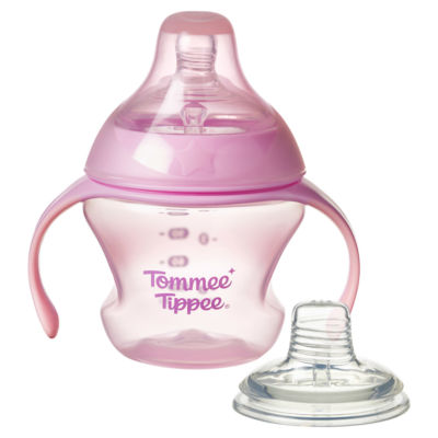 1x Bottle to Spout Cup, Easy-Grip, 4 Months+, Assorted Colours thumbnail 3