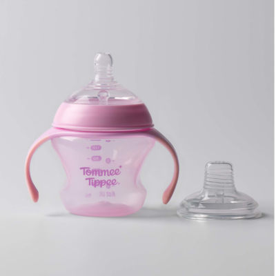 1x Bottle to Spout Cup, Easy-Grip, 4 Months+, Assorted Colours thumbnail 4