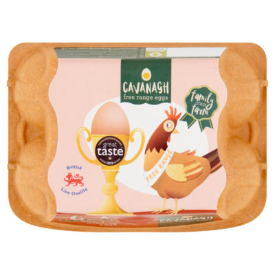 6 Large Free Range Eggs