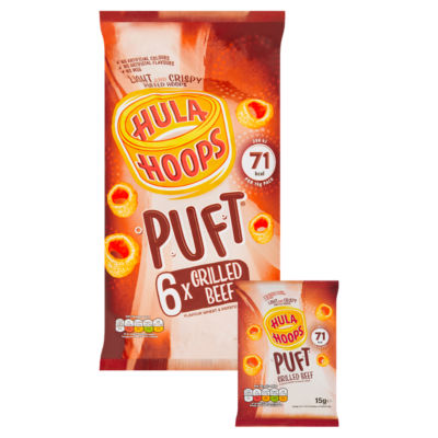 Puft Beef Multipack Crisps 6 Pack thumbnail 3