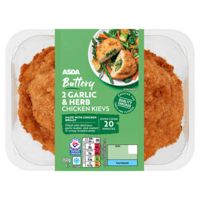2 Buttery Garlic & Herb Chicken Kievs 260g thumbnail 2