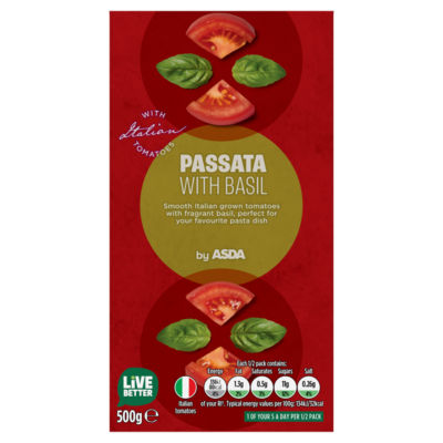 Passata with Basil 500g thumbnail 2