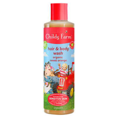Sweet Orange Hair & Body Wash 250ml Gentle Tear-free Formula for Kids, Babies & Sensitive Skin thumbnail 2
