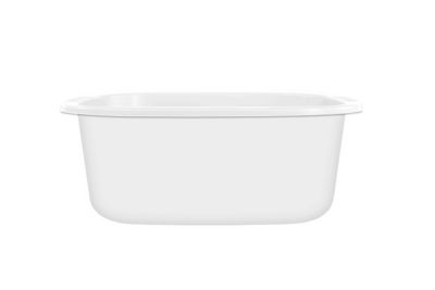 Plastic Washing Up Bowl White thumbnail 2