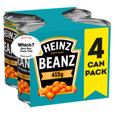Heinz Tinned Baked Beans in Tomato Sauce