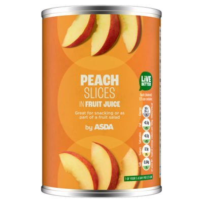 Peach Slices in Fruit Juice 411g thumbnail 2