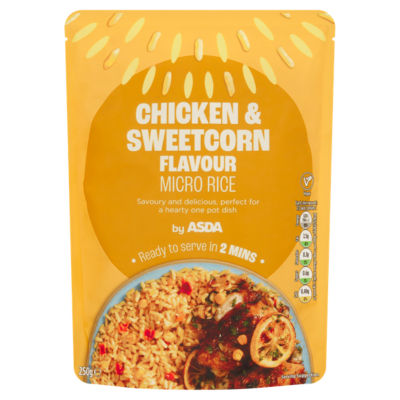 Chicken & Sweetcorn Flavour Micro Rice 250g thumbnail 2