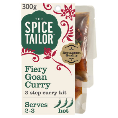 Fiery Goan Indian Curry Sauce Meal Kit 300g