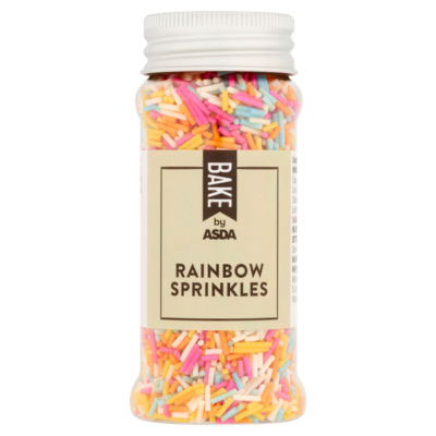 BAKE by ASDA Rainbow Sprinkles 65g thumbnail 2