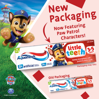 Kids Paw Patrol Little Teeth Toothpaste 3-5 Years, 75ml thumbnail 3