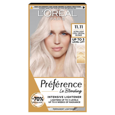 Preference 11.11 Le Blonding: Ultra-Light Cool Crystal Blonde for luminous lightened results. thumbnail 2