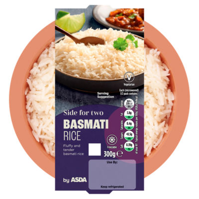ASDA Side For Two Basmati Rice 300g
