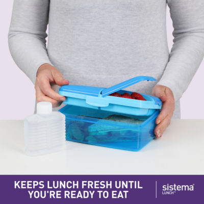 Lunch Slimline Quaddie Lunch Box with Water Bottle thumbnail 4