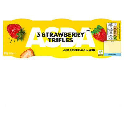 3 Strawberry Trifles (3 x 113g) 339g thumbnail 2
