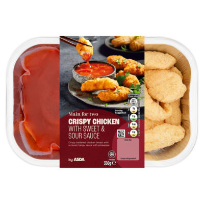 Main for Two Crispy Chicken with Sweet & Sour Sauce 350g thumbnail 2