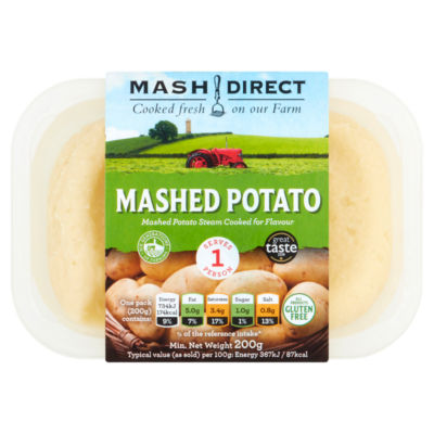 Mash Direct Mashed Potato For One 200G