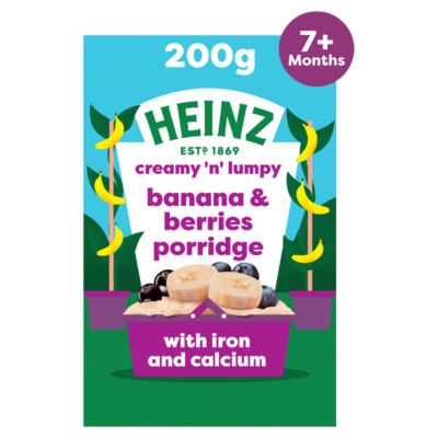 Baby Food Banana & Berries Porridge 7+ Months 200g thumbnail 2